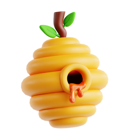 벌집  3D Icon