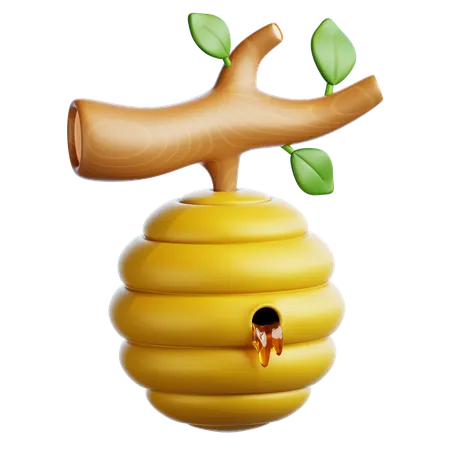 Beehive  3D Icon