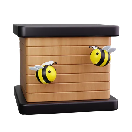 Beehive  3D Icon