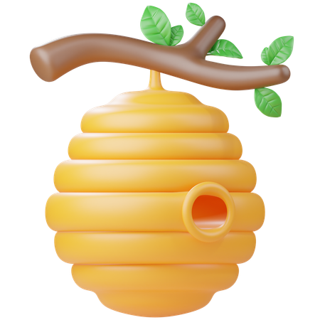 Beehive  3D Icon