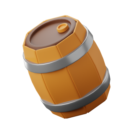 Beer Barreel  3D Icon