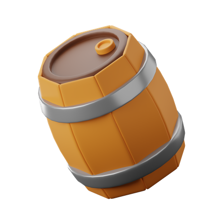 Beer Barreel  3D Icon