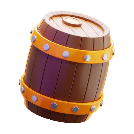 맥주통  3D Icon