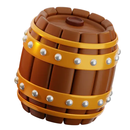 맥주통  3D Icon