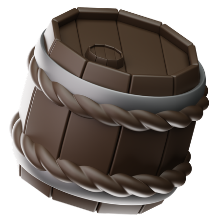 ビール樽  3D Icon
