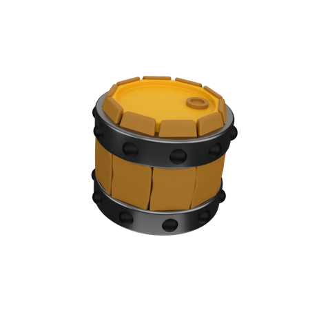 Beer Barrel  3D Icon