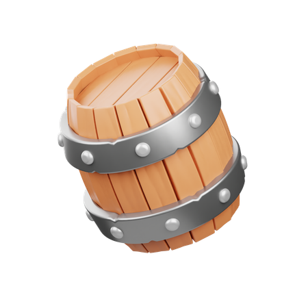 Beer Barrel  3D Icon