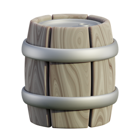 Beer Barrel  3D Icon