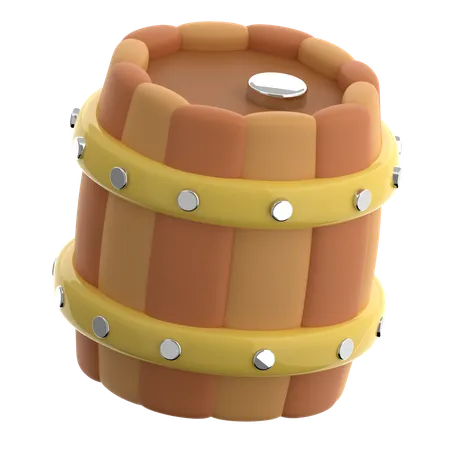 Beer Barrel  3D Icon