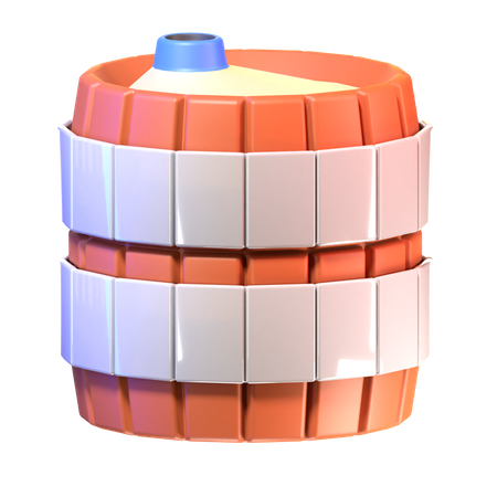 Beer Barrel  3D Icon