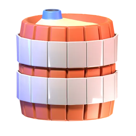 Beer Barrel  3D Icon