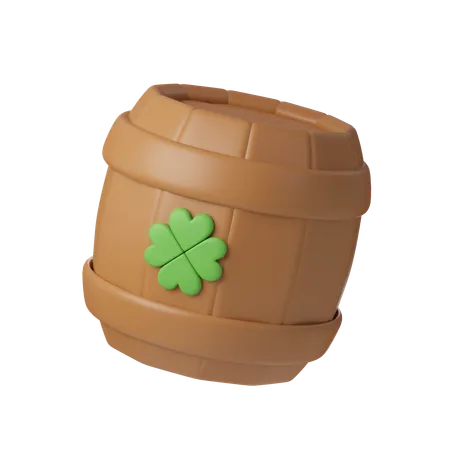 Beer Barrel  3D Icon