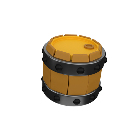 Beer Barrel  3D Icon