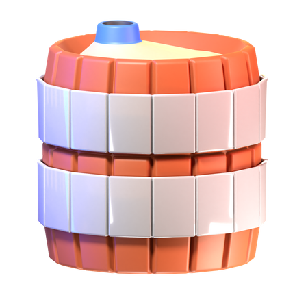Beer Barrel  3D Icon