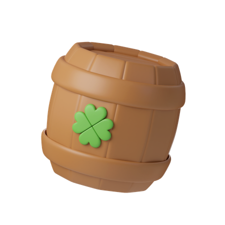 Beer Barrel  3D Icon