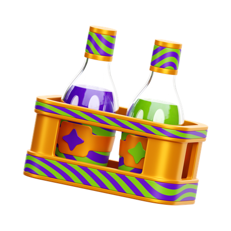 Beer Basket  3D Icon
