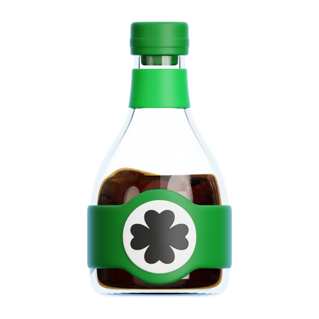 Beer Bottle  3D Icon