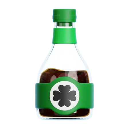 Beer Bottle  3D Icon