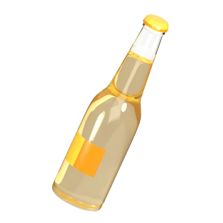 Beer Bottle  3D Icon