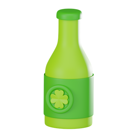 Beer Bottle  3D Icon