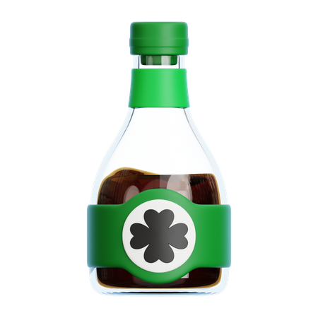 Beer Bottle  3D Icon