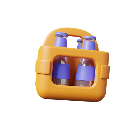 Beer Bottle  3D Icon