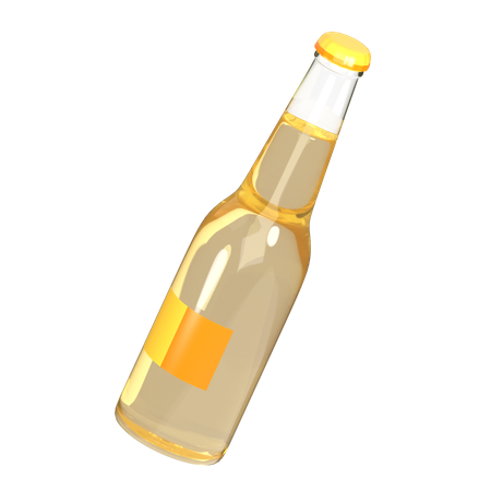 Beer Bottle  3D Icon