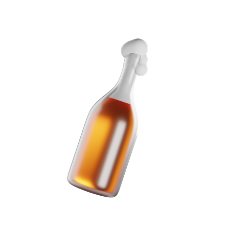 Beer Bottle  3D Icon
