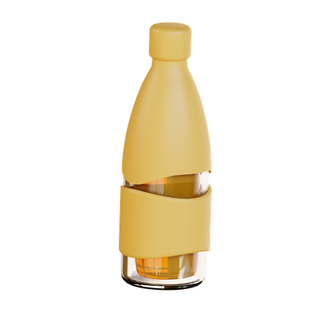 Beer Bottle  3D Icon