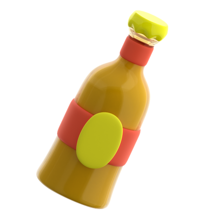 Beer Bottle  3D Icon