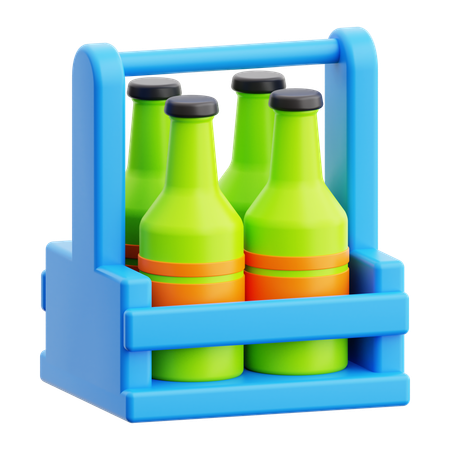 Beer bottle  3D Icon