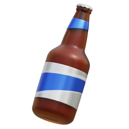 Beer Bottles  3D Icon