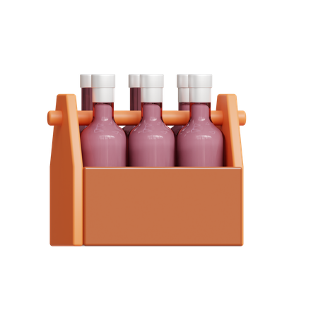 Beer Box  3D Icon