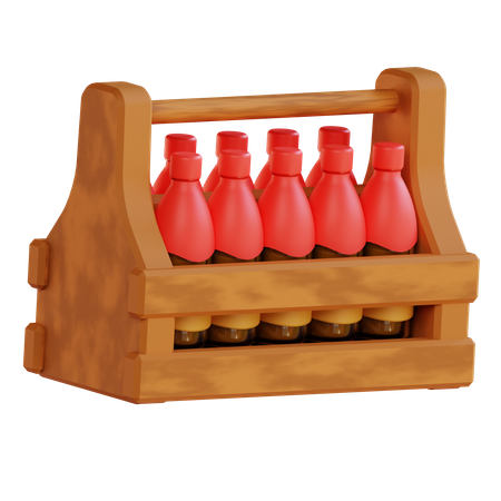 Beer Box  3D Icon