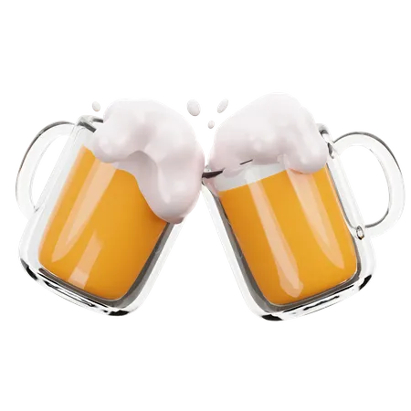 Beer Cheers  3D Icon