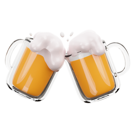 Beer Cheers  3D Icon