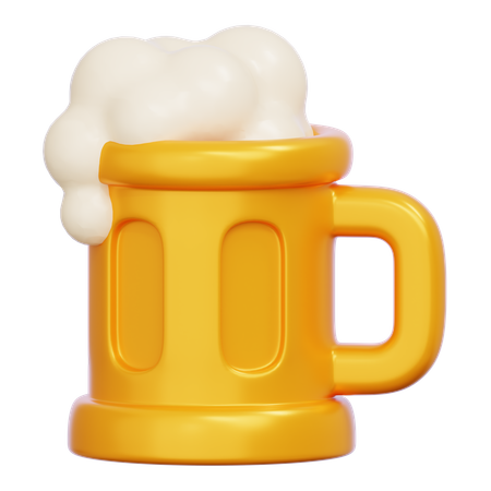 맥주잔  3D Icon