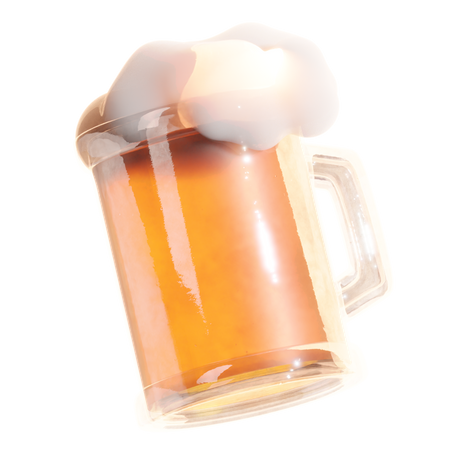 Beer Glass  3D Icon