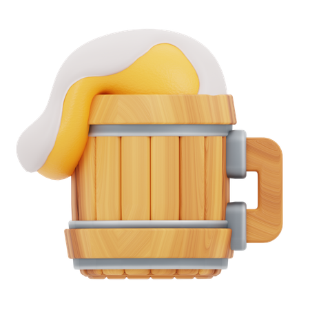 Beer Glass  3D Icon