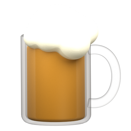 Beer Glass  3D Icon