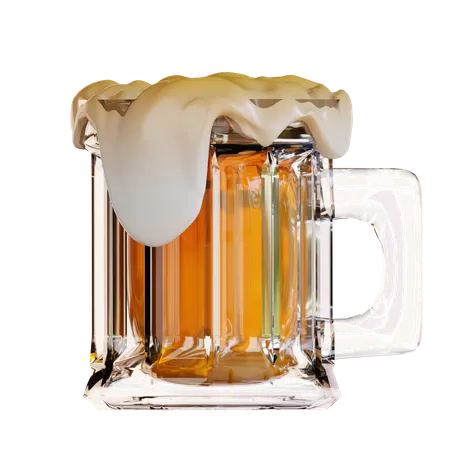 Beer Glass  3D Icon