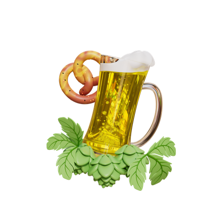 Beer Glass  3D Icon