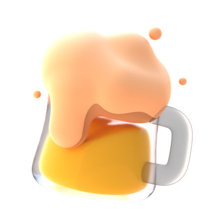 Beer Glass  3D Icon