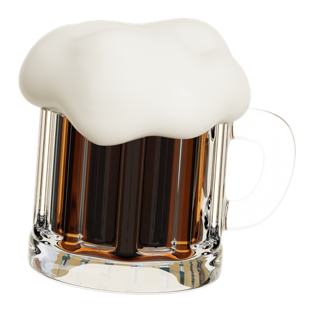 Beer Glass Mug  3D Icon