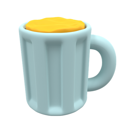 Beer Jug  3D Illustration