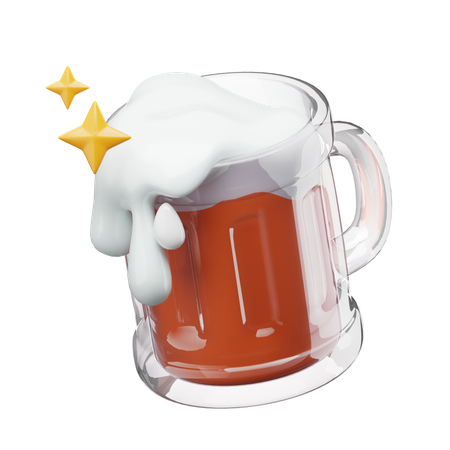 맥주 잔  3D Icon