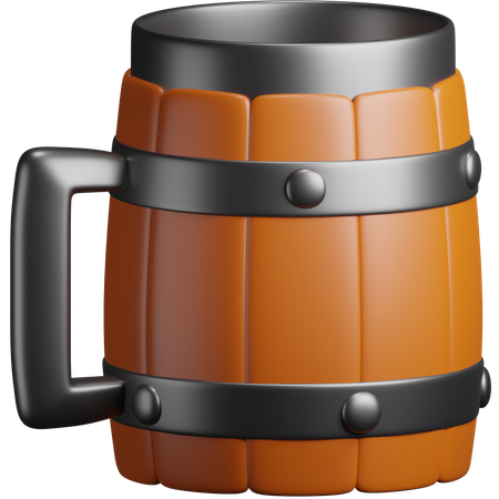 맥주 잔  3D Icon