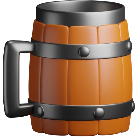 맥주 잔  3D Icon