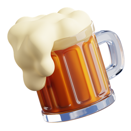 맥주 잔  3D Icon