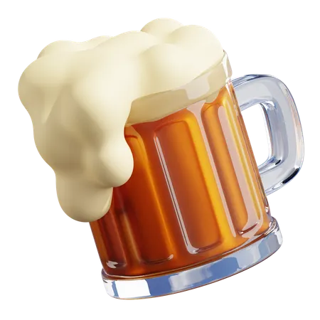 맥주 잔  3D Icon